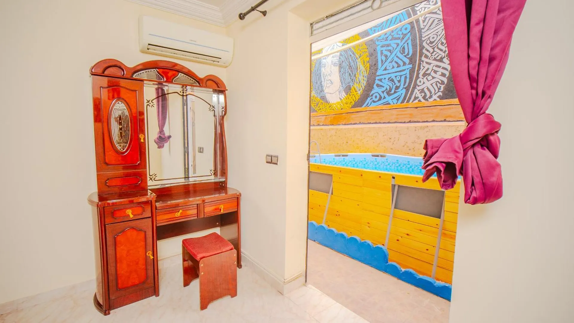 מרקש Etage Villa Avec Jardin Et Piscine Prive