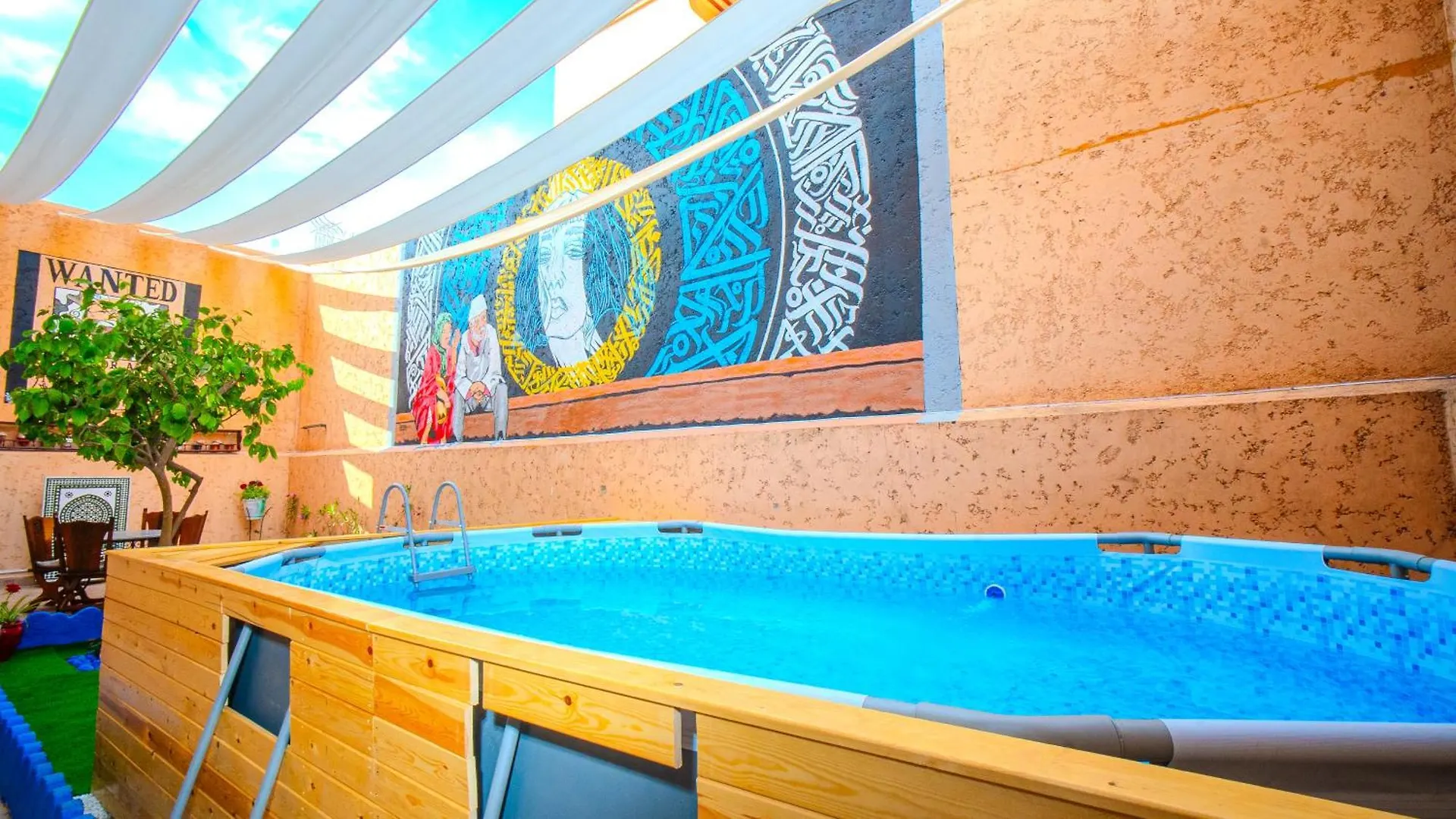 מרקש Etage Villa Avec Jardin Et Piscine Prive