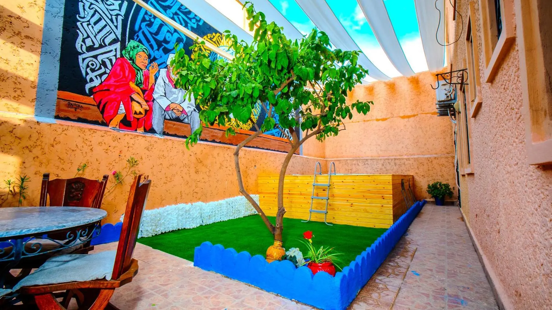 מרקש Etage Villa Avec Jardin Et Piscine Prive 0*,